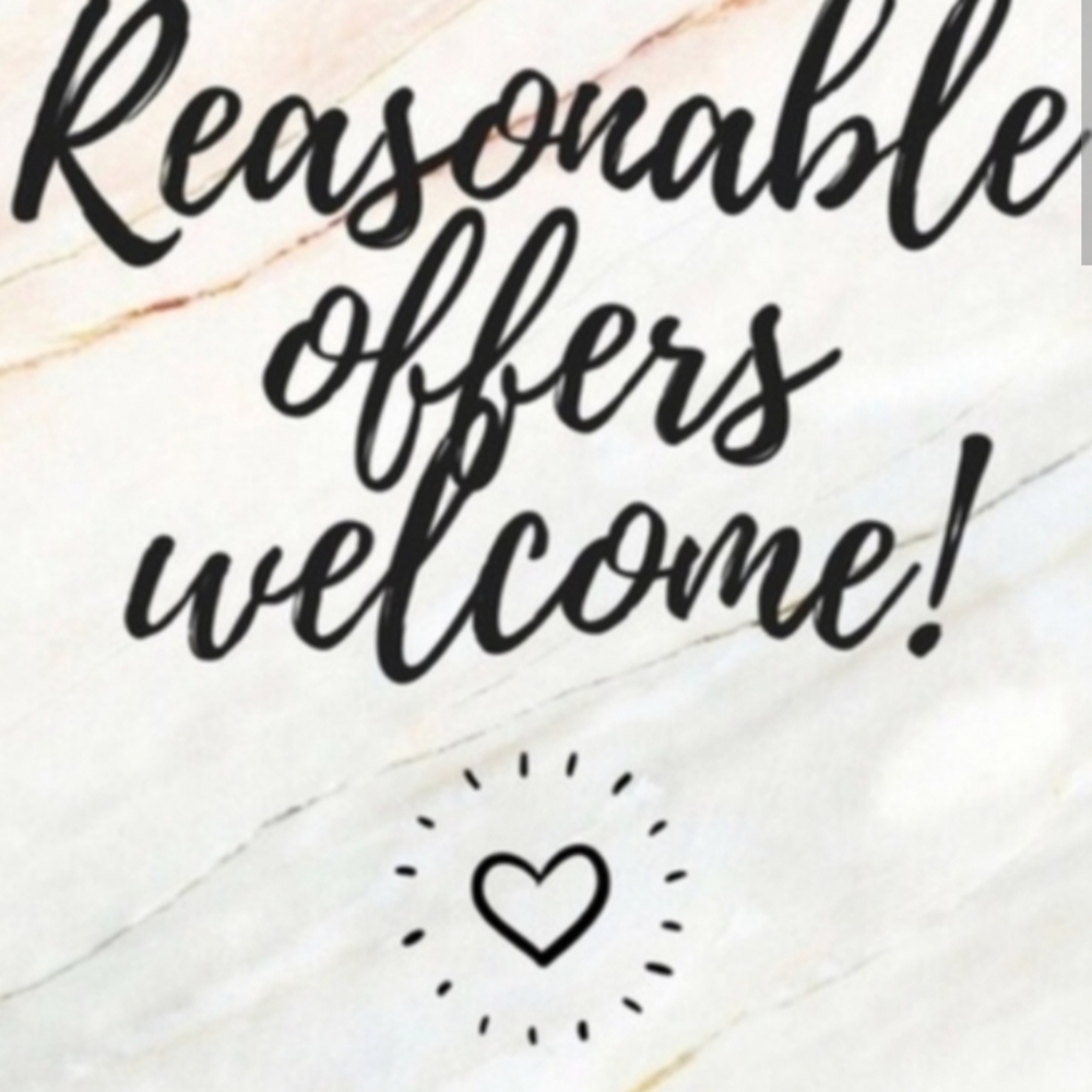Reasonable Offers Welcome.
